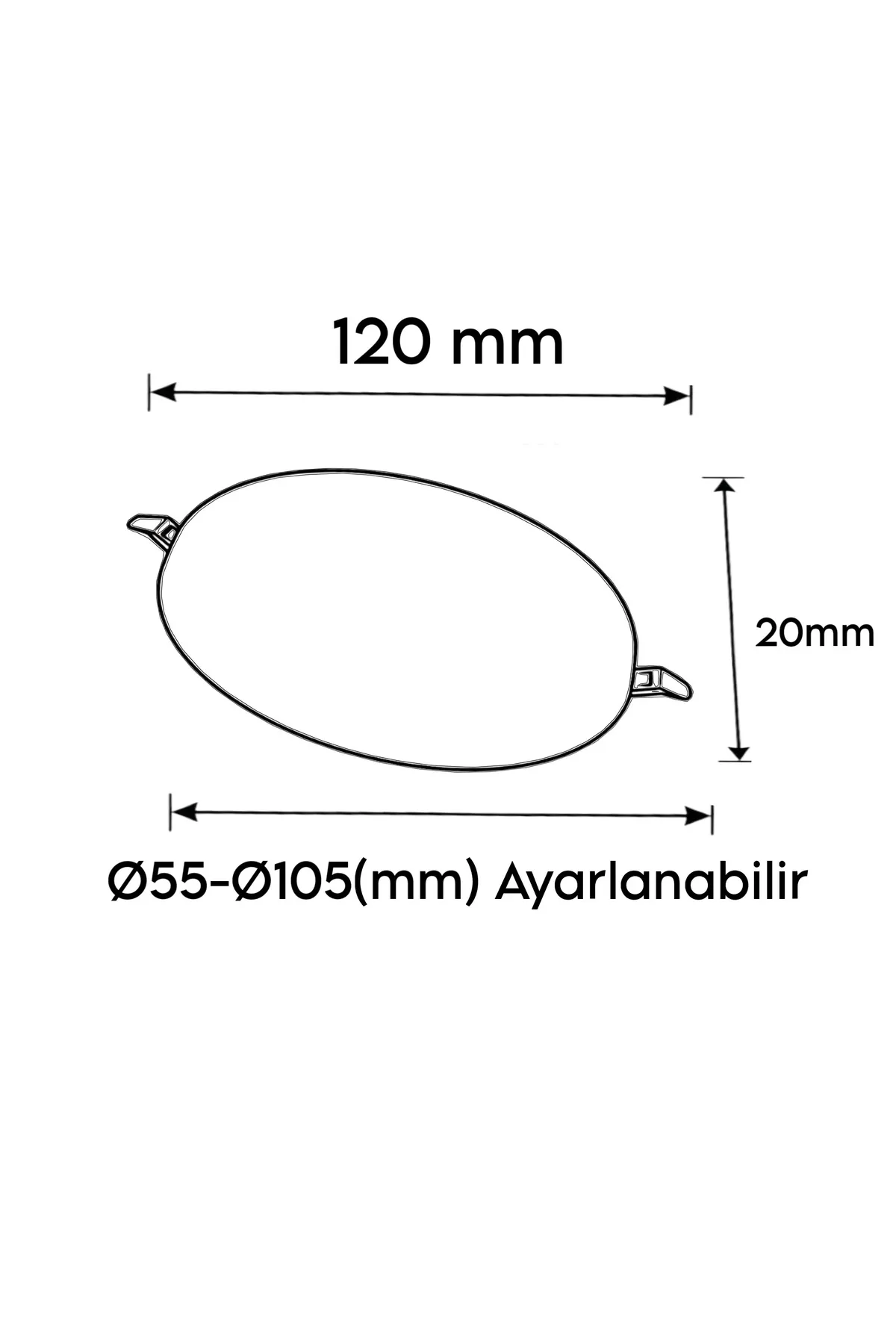 Ayarlı LED Panel 18W 4000K - Görsel 3