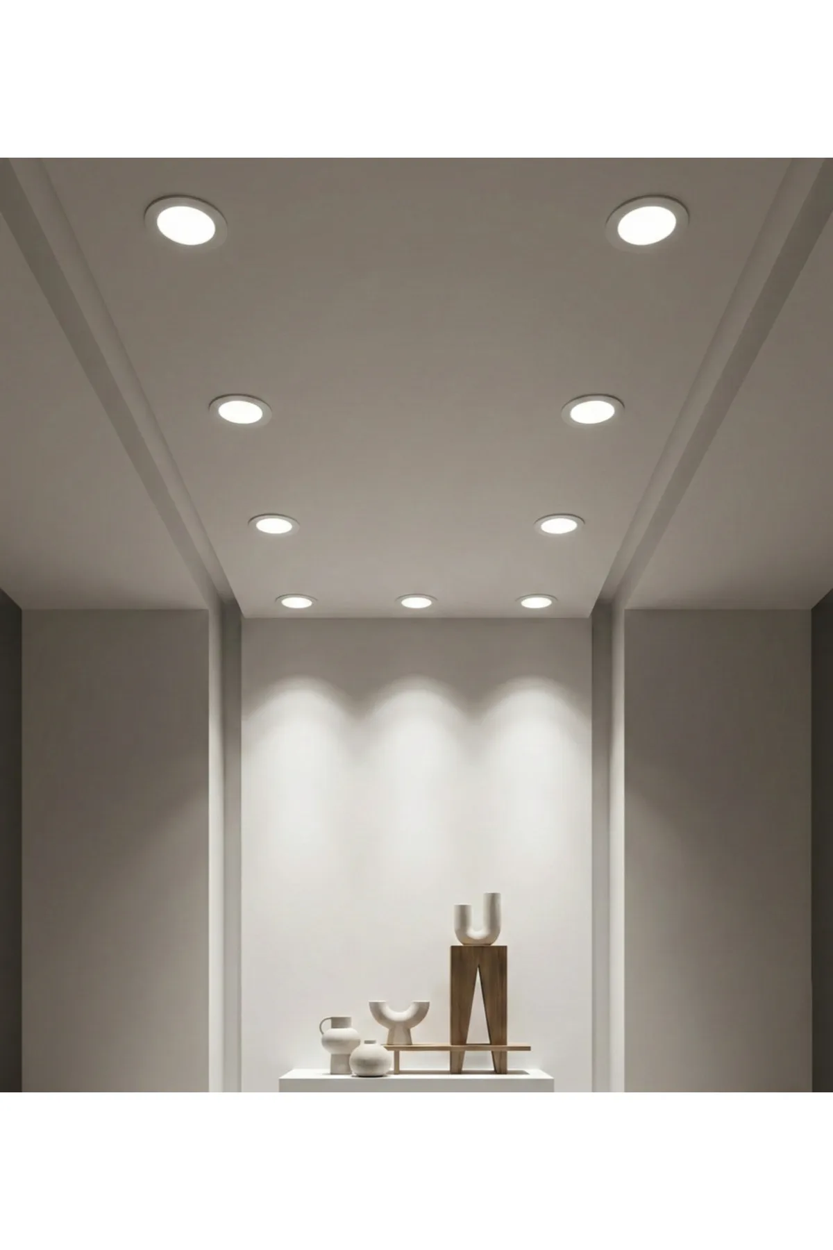 6W LED PANEL 4000K 5 ADET - Görsel 2