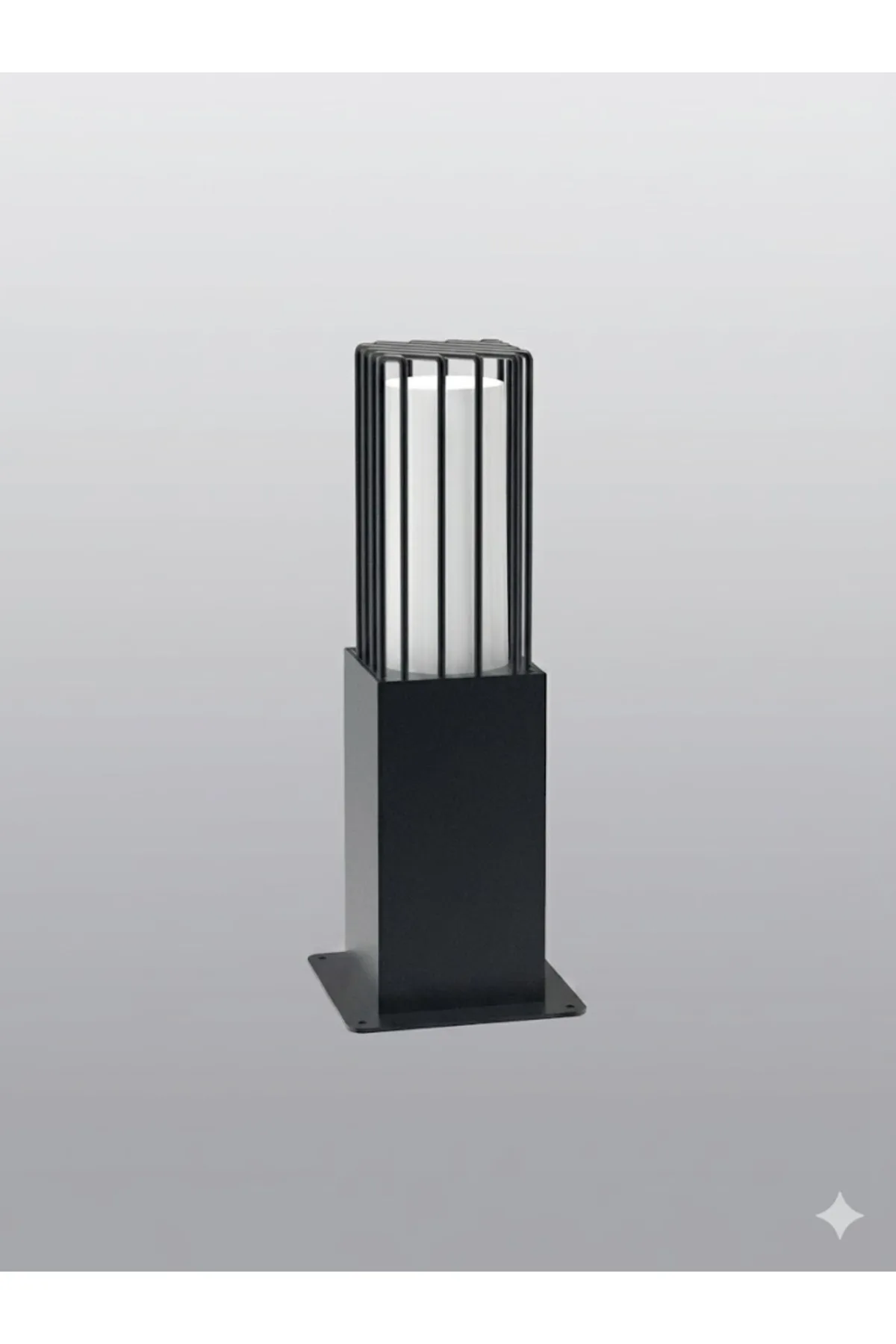 BAHÇE ARMATÜRÜ ASOS E27 MAX 60W 400MM - Görsel 2