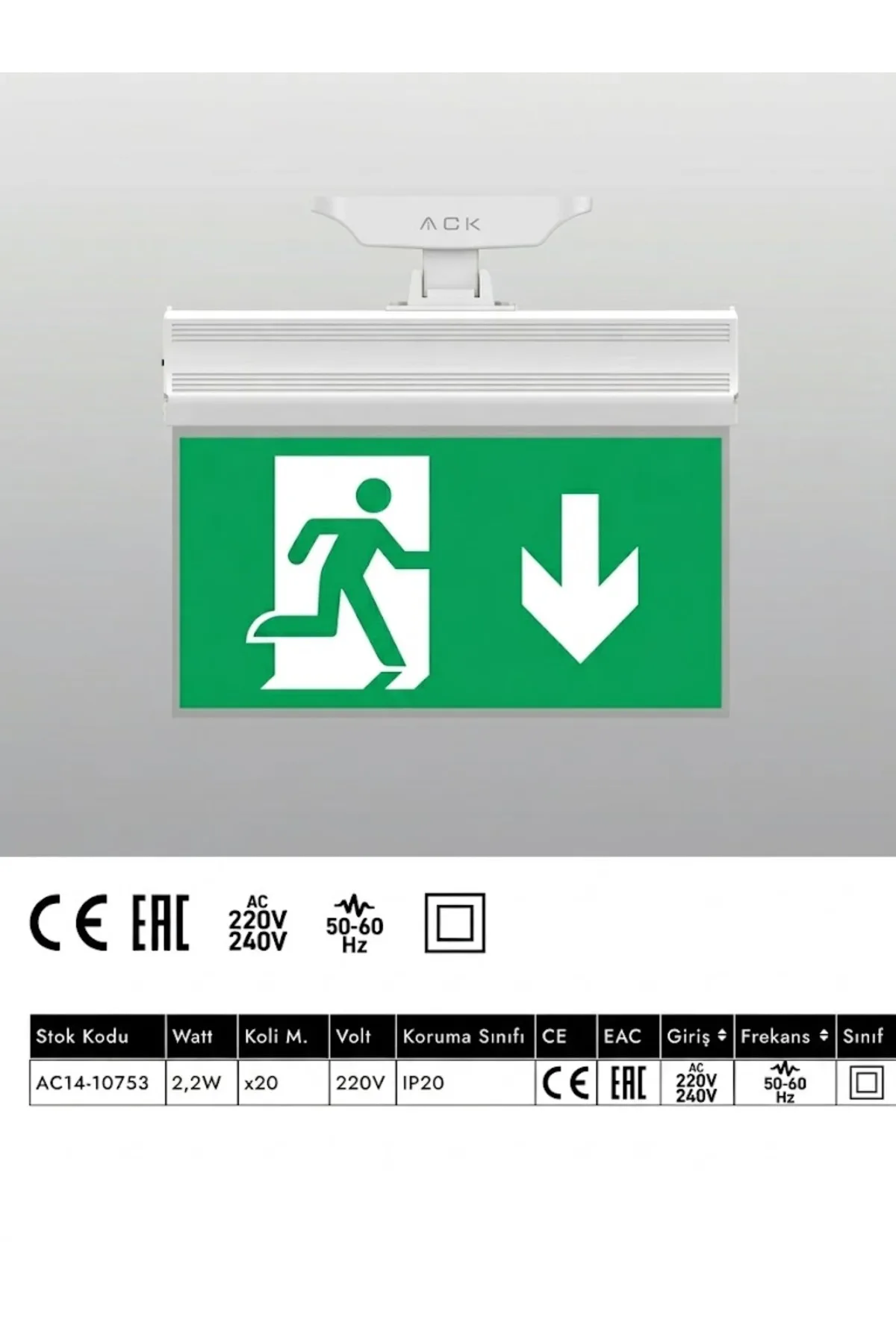 EXIT KOŞAN ADAM AŞAĞI OK
