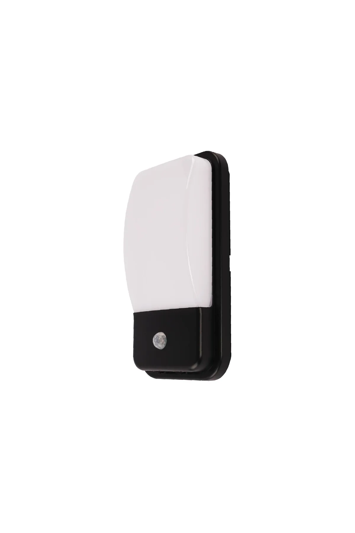 20W SENSÖRLÜ LED DUVAR APLİĞİ SİYAH 6500K IP65 - Görsel 3