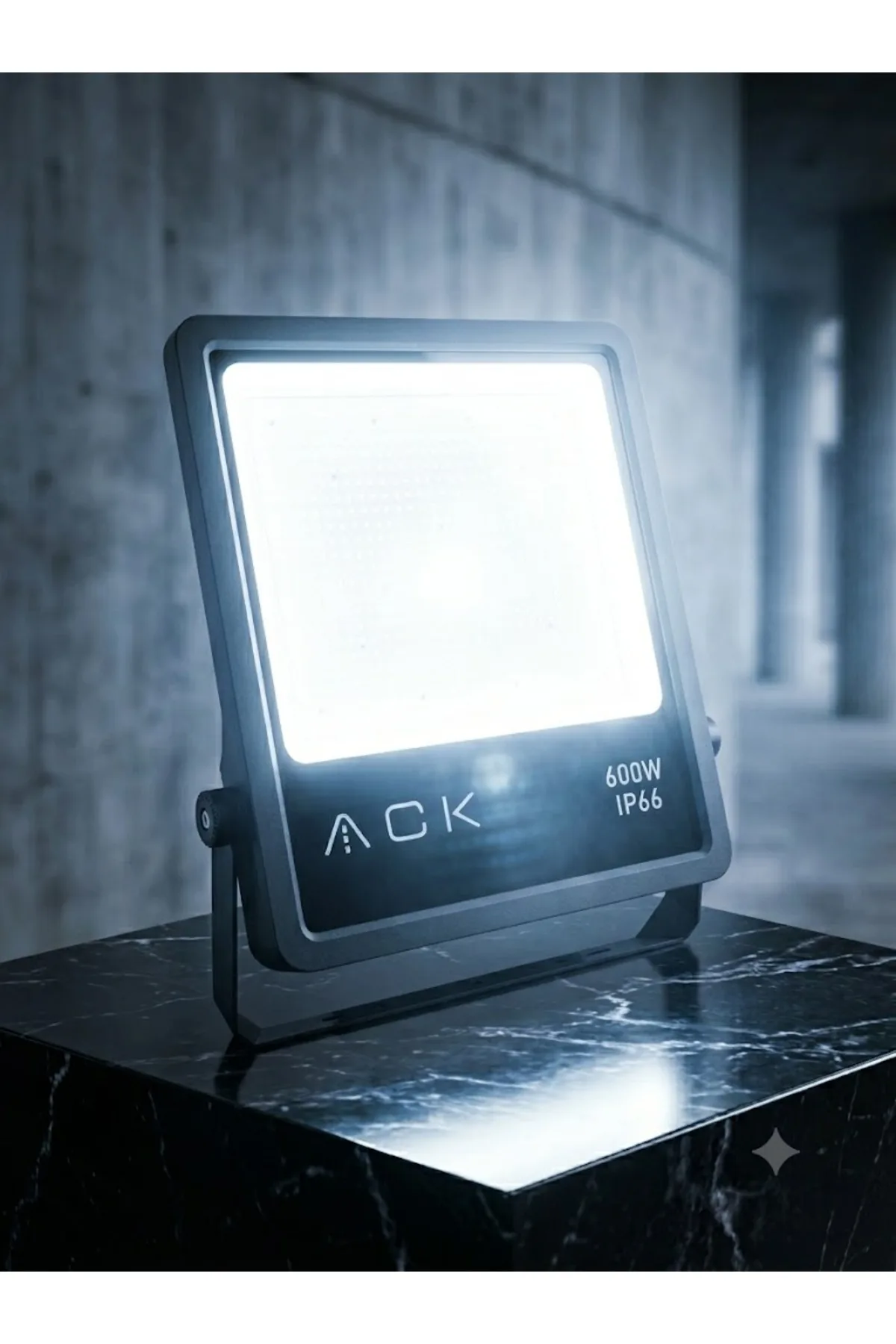 600W DOB SMD LED PROJEKTÖR 6500K 50.000 SAAT KULLANIM ÖMRÜ IP66