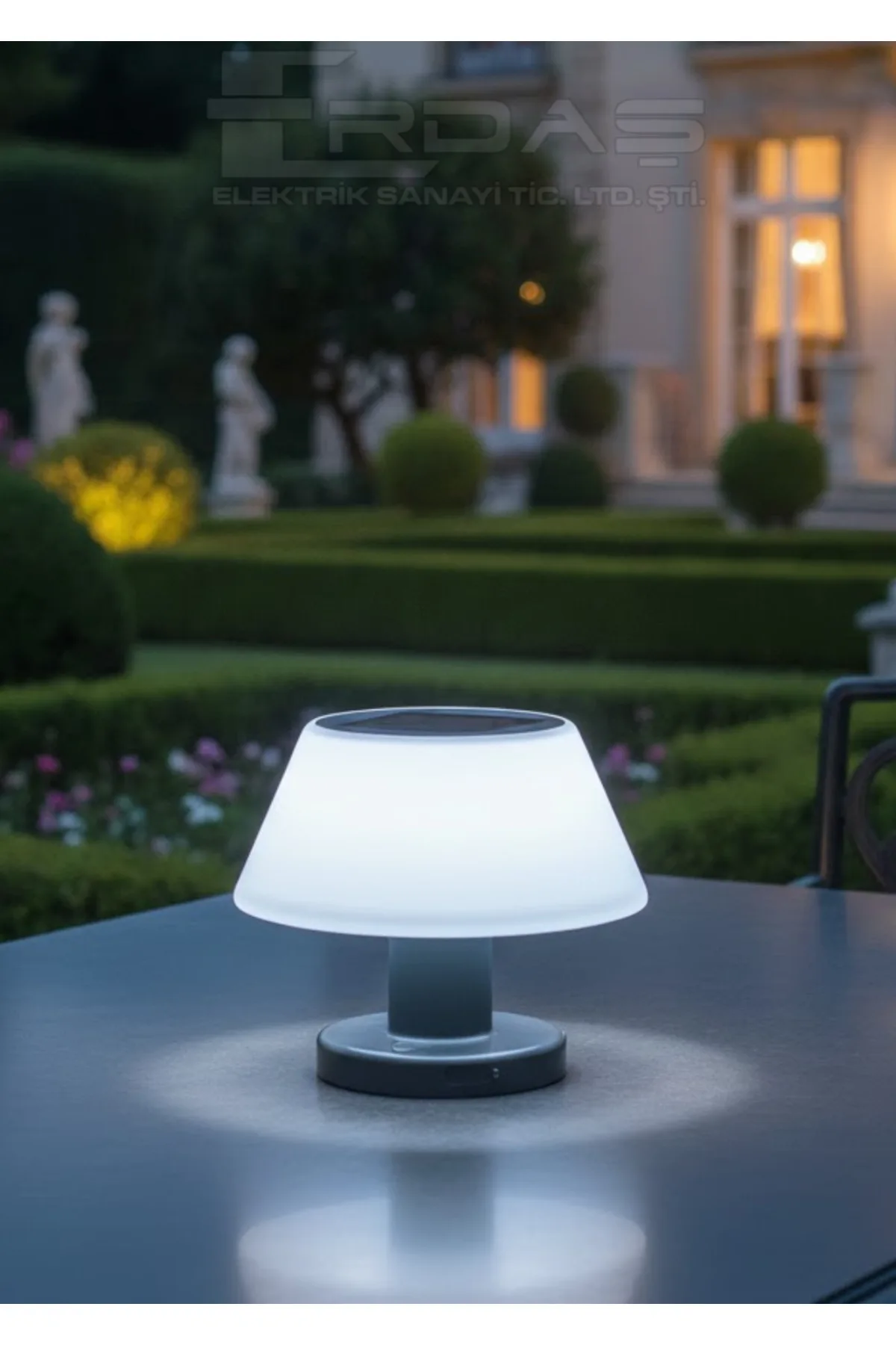 Solar LED Bahçe Armatürü