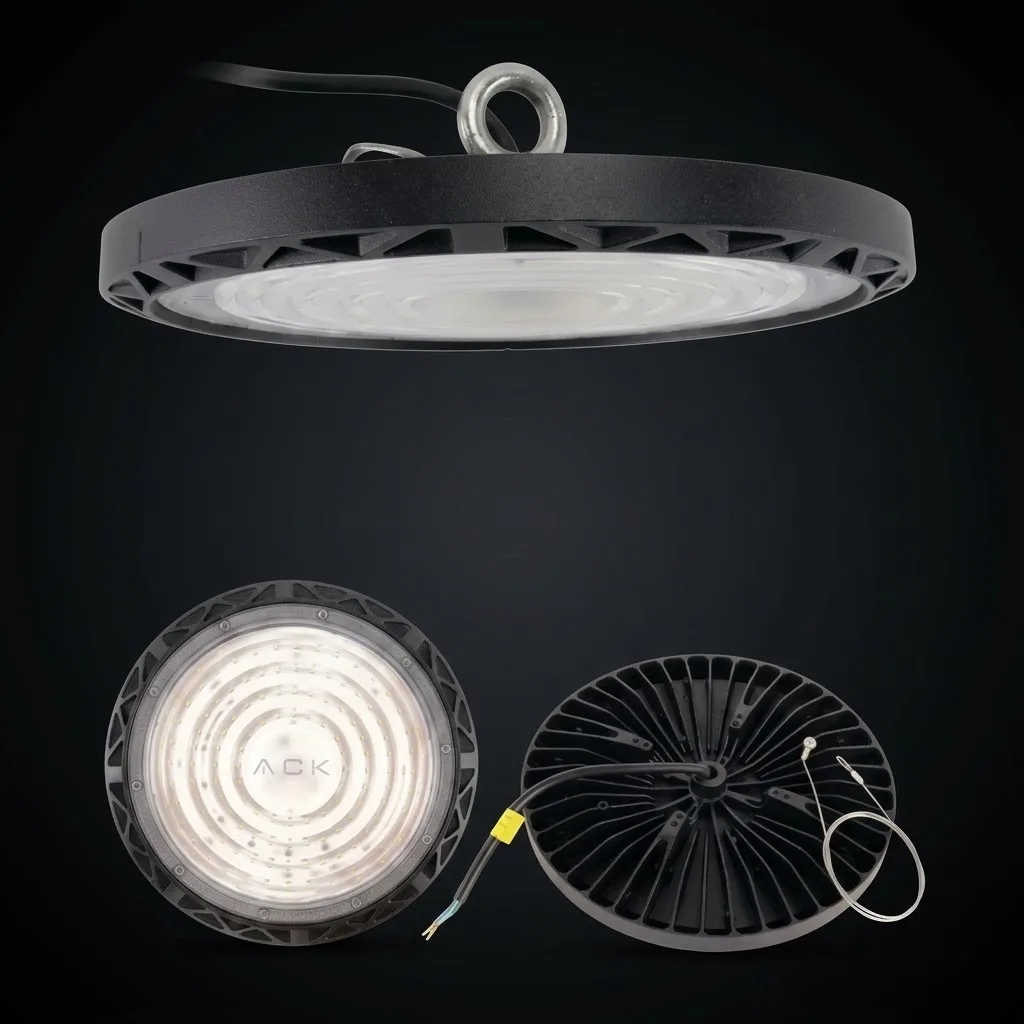 UFO YÜKSEK TAVAN 150W 6500K 18,750lm 50.000 SAAT KULLANIM ÖMRÜ