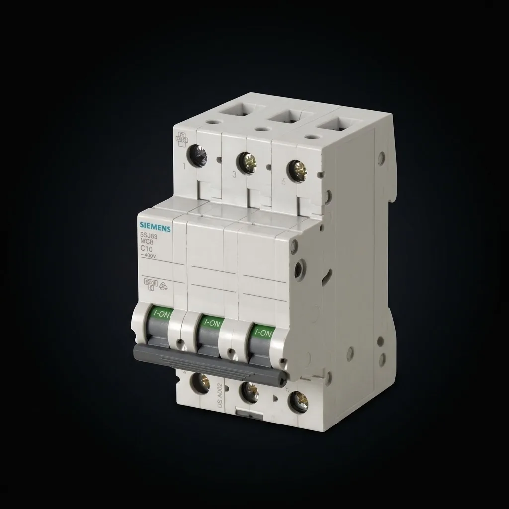 3 X 32 Amper Anahtarlı Otomatik Sigorta C1 32a 6ka