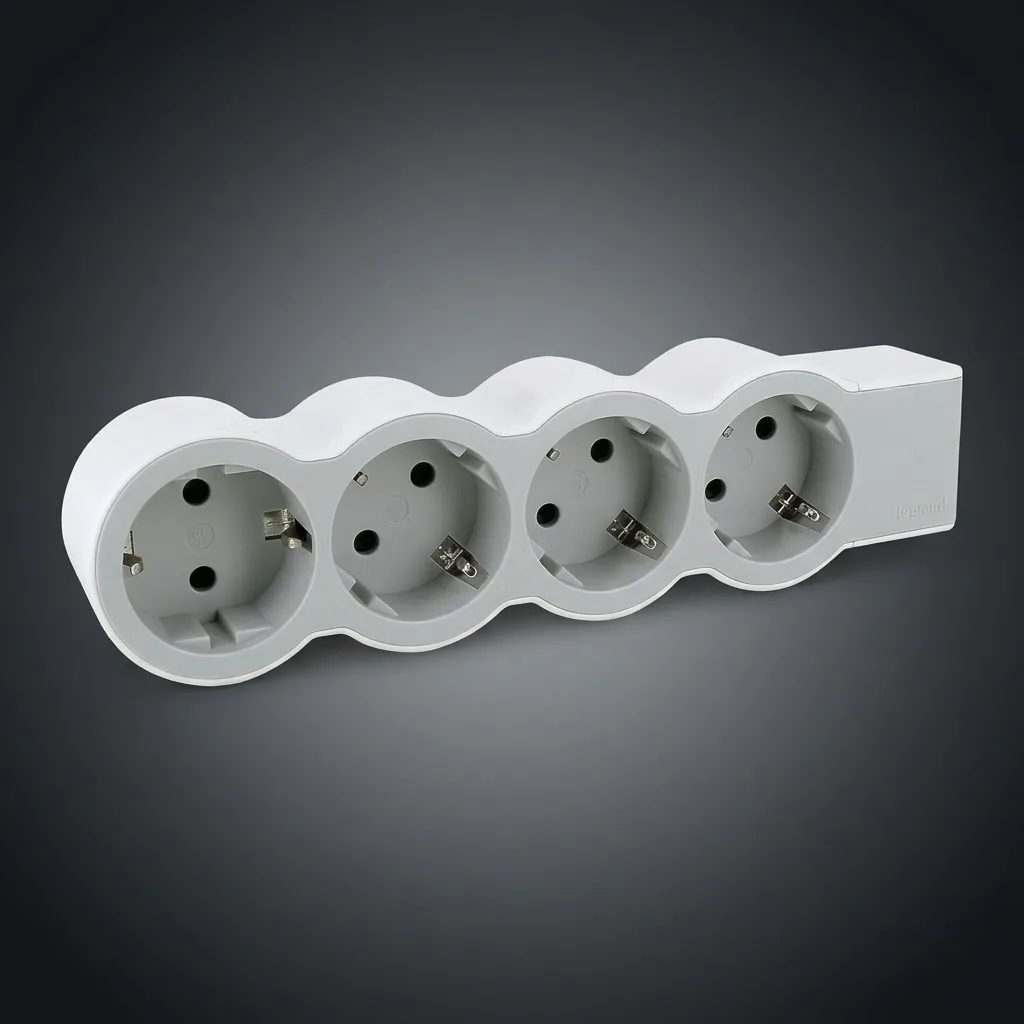MULTISCH 4X2P+T STD ACBL B/G